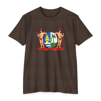Suriname Coat of Arm Unisex CVC Jersey T-shirt