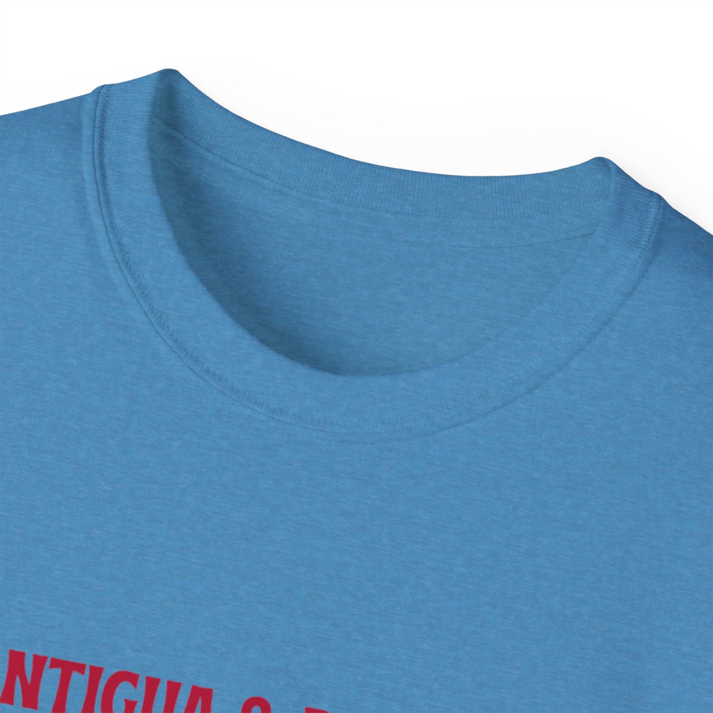 Antigua & Barbuda Vintage Graphic | Unisex Ultra Cotton T-Shirt | Retro Summer Style