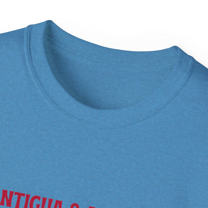 Antigua & Barbuda Vintage Graphic | Unisex Ultra Cotton T-Shirt | Retro Summer Style