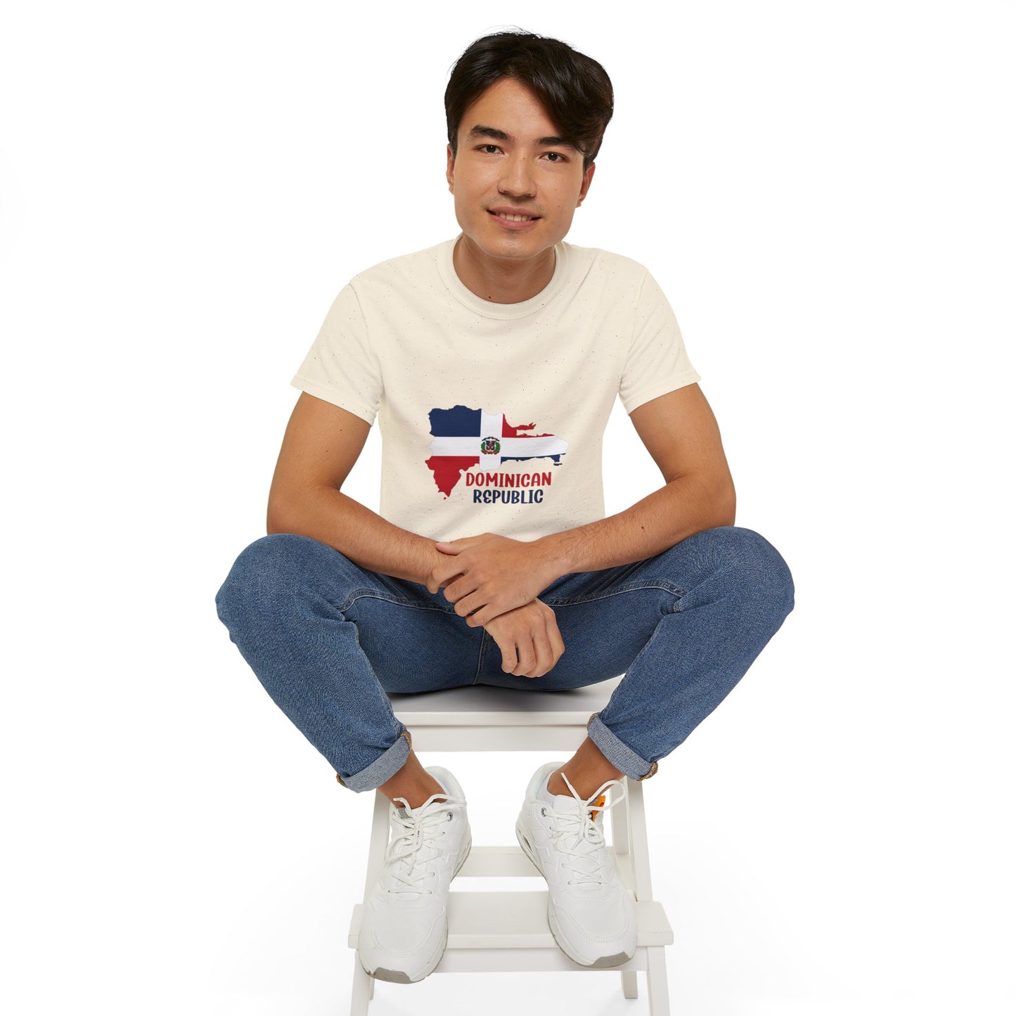 Dominican Republic Map Unisex Ultra Cotton Tee