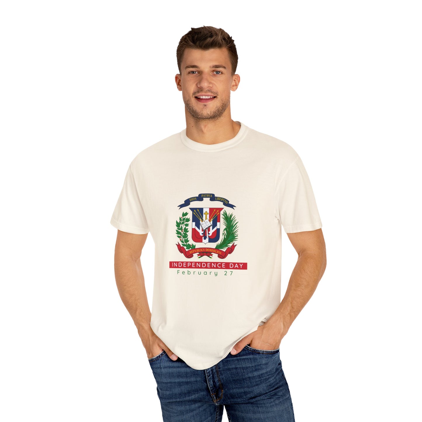 Dominica Republic Coat of arm Classic T-Shirt
