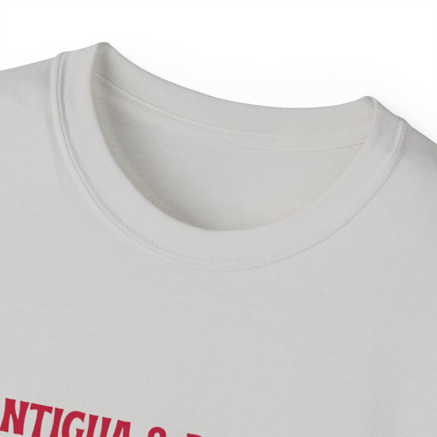 Antigua & Barbuda Vintage Graphic | Unisex Ultra Cotton T-Shirt | Retro Summer Style