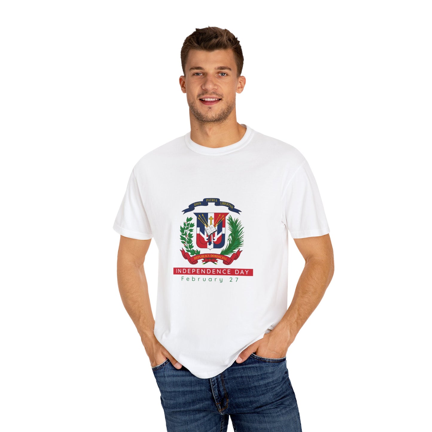Dominica Republic Coat of arm Classic T-Shirt