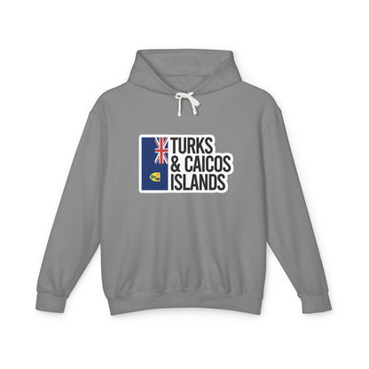 Turks and Caicos Islands Flag Hooded Sweatshirt