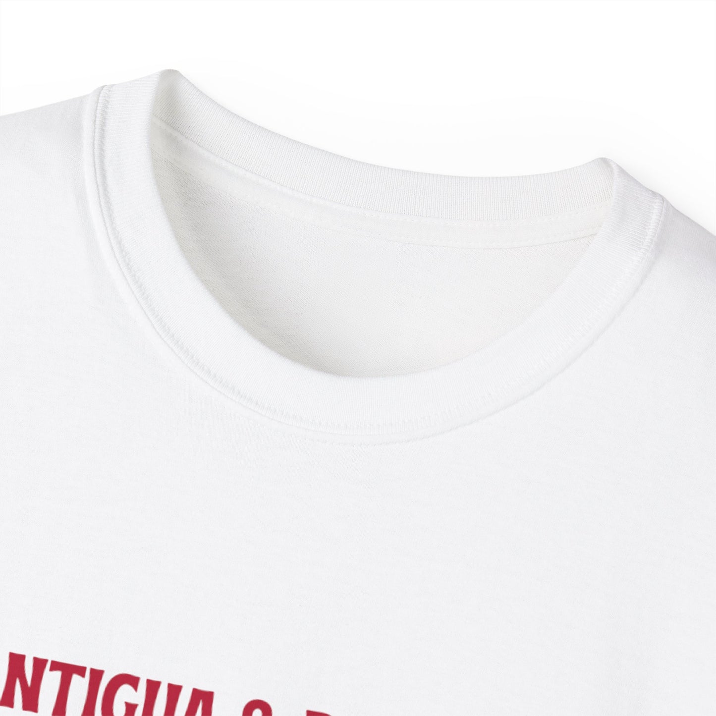 Antigua & Barbuda Vintage Graphic | Unisex Ultra Cotton T-Shirt | Retro Summer Style