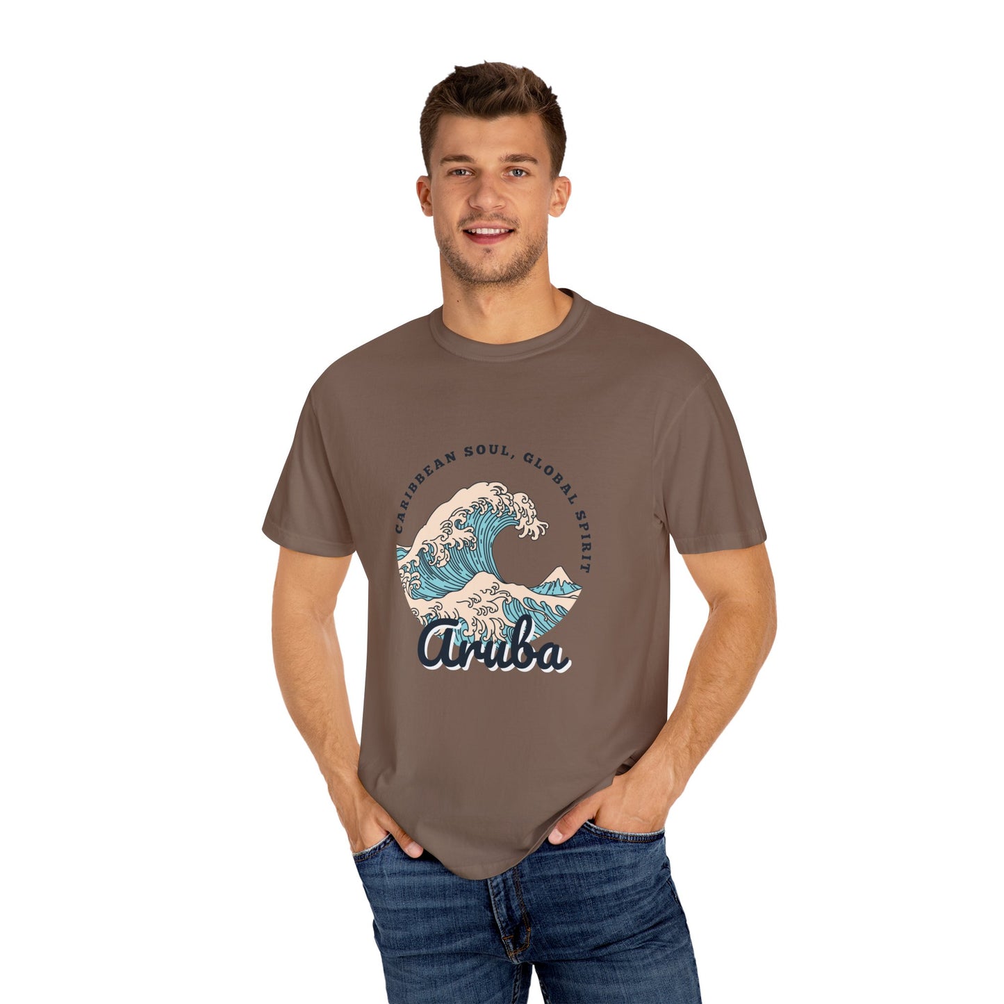 Caribbean Soul Unisex T-Shirt - Aruba Wave Design