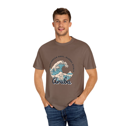 Caribbean Soul Unisex T-Shirt - Aruba Wave Design