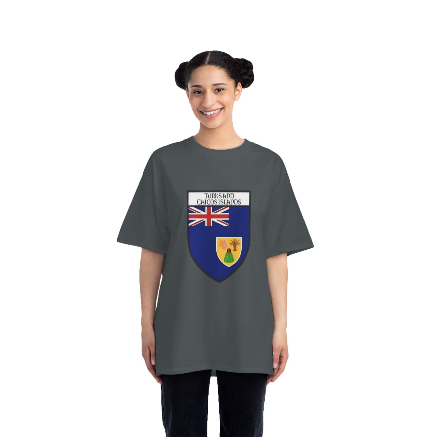 Turks and Caicos Islands flag  Short-Sleeve T-Shirt