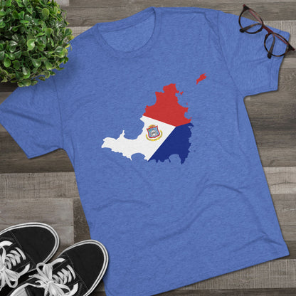 Sint Maarten  Tri-Blend Crew T- shirt