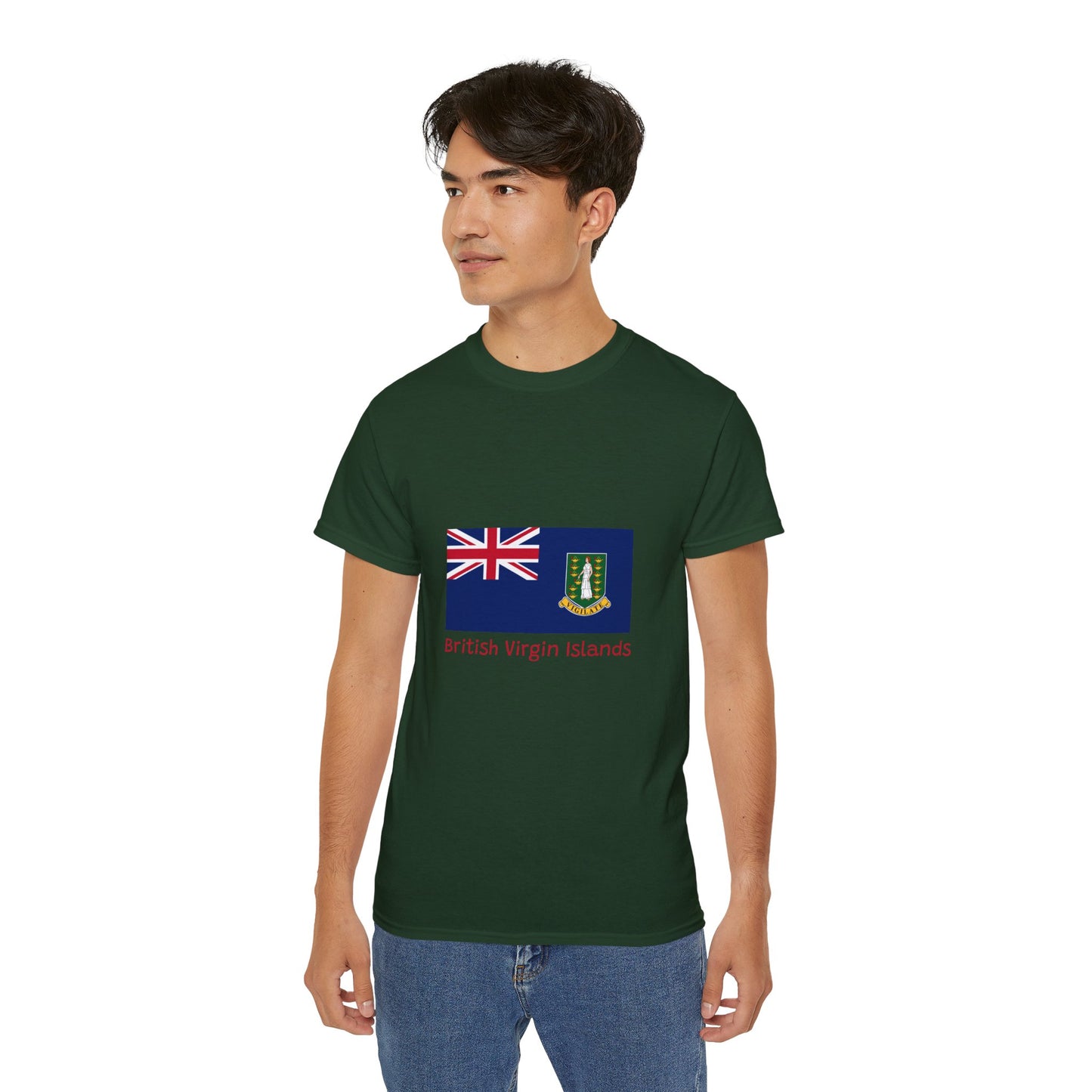 British Virgin Island Unisex Ultra Cotton Tee