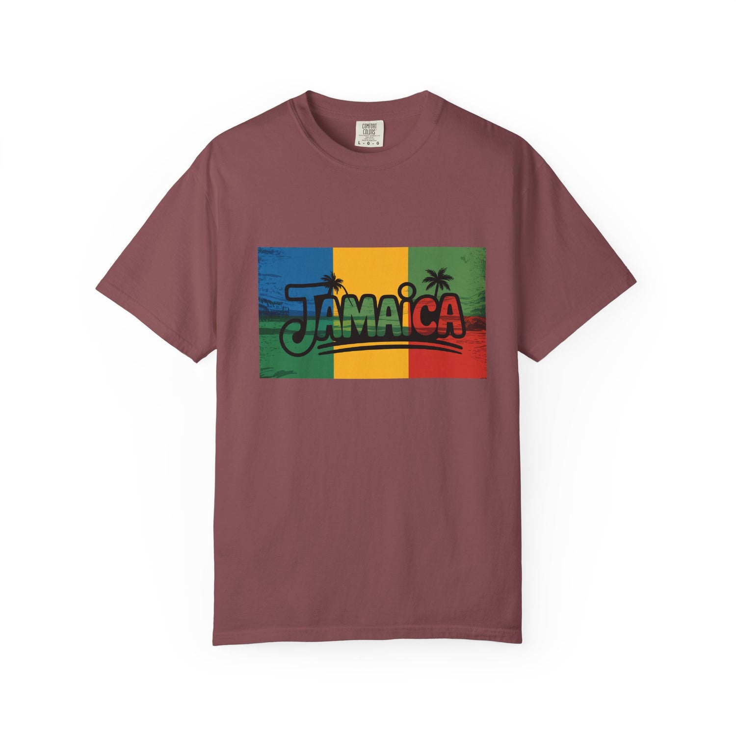 Jamaica Vibe Unisex Garment-Dyed T-Shirt