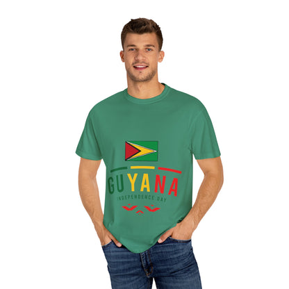 Guyana Independence Day Flag T-Shirt