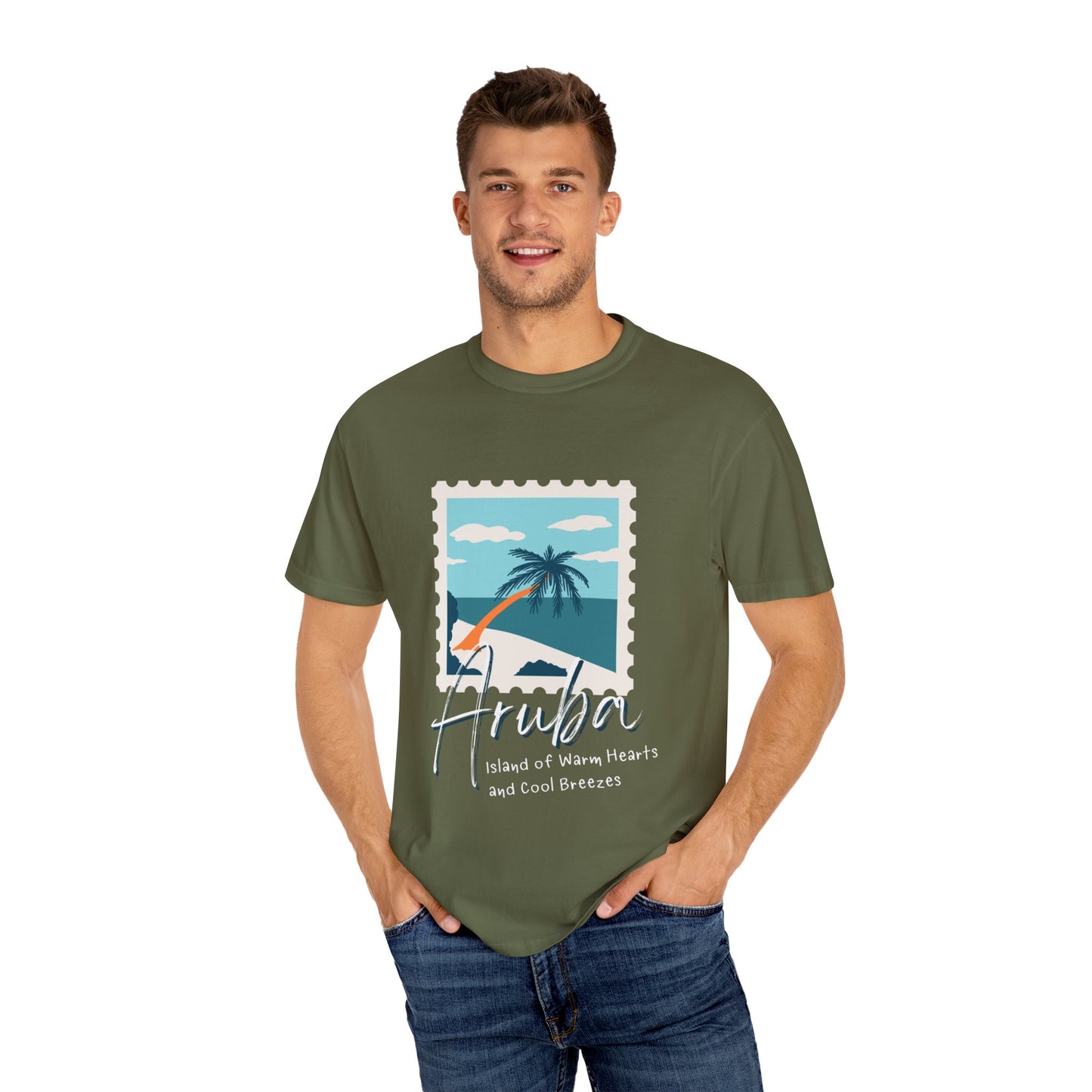 Aruba Island-Inspired Unisex T-Shirt | Tropical Vibes for Travel Lovers