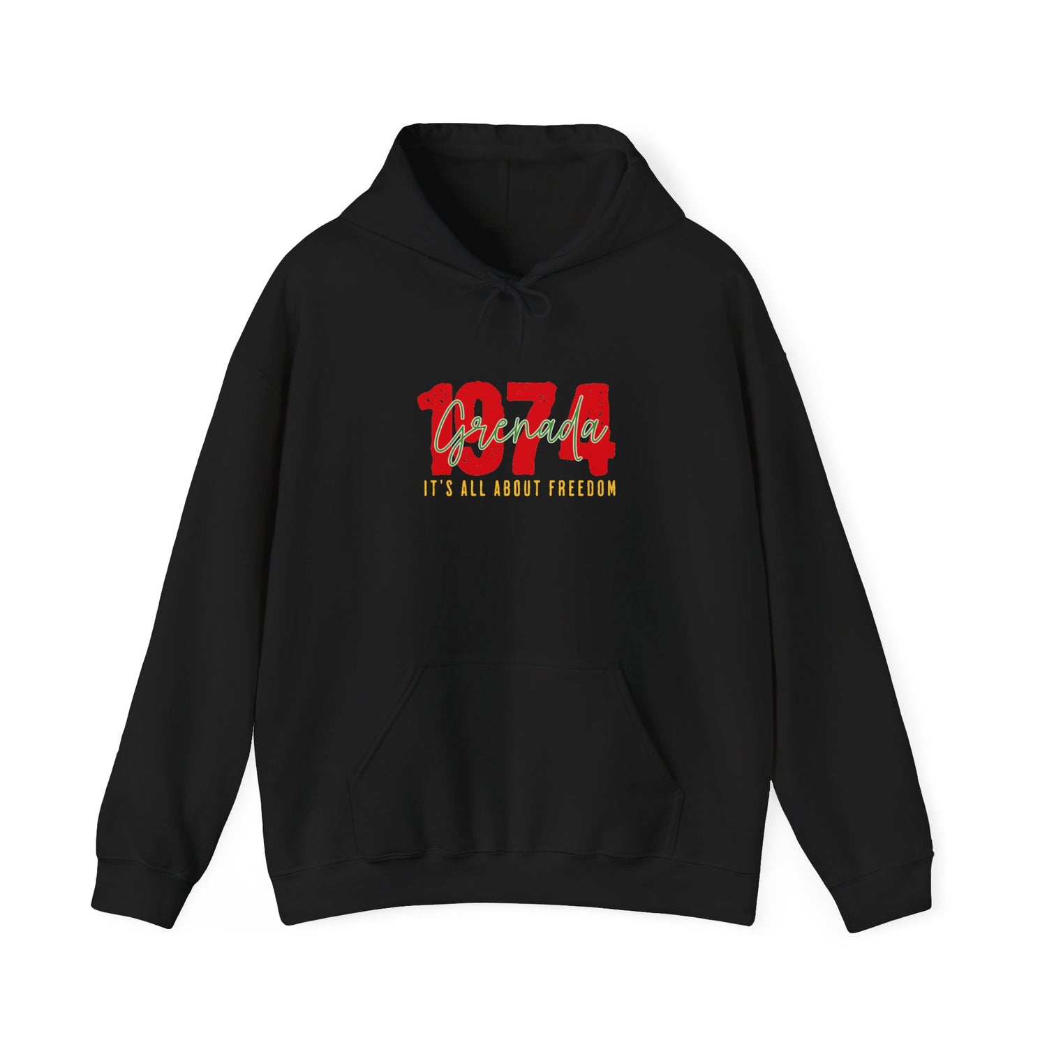 Grenada 1974 Freedom Unisex Hoodie - Comfy & Stylish Statement Sweatshirt
