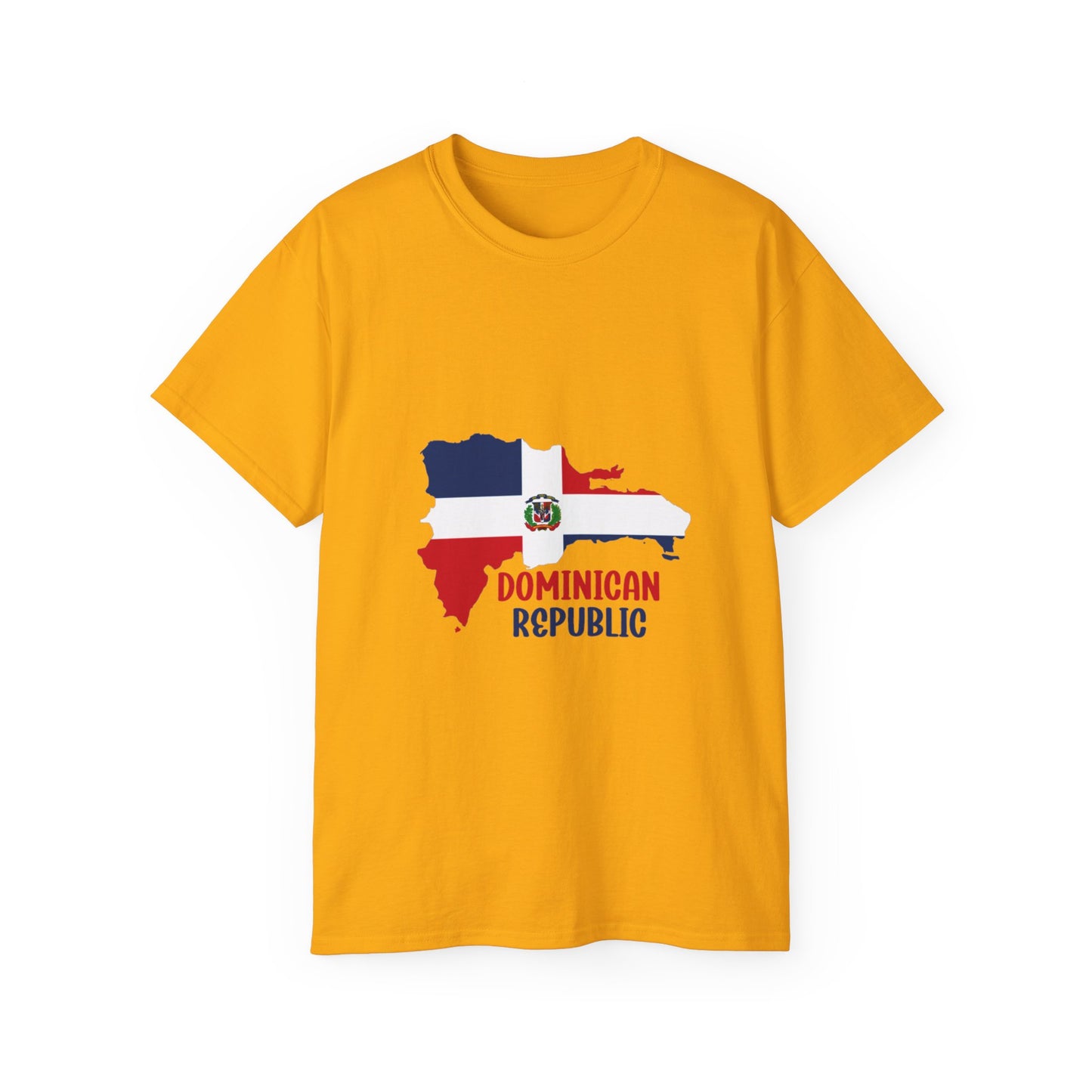 Dominican Republic Map Unisex Ultra Cotton Tee