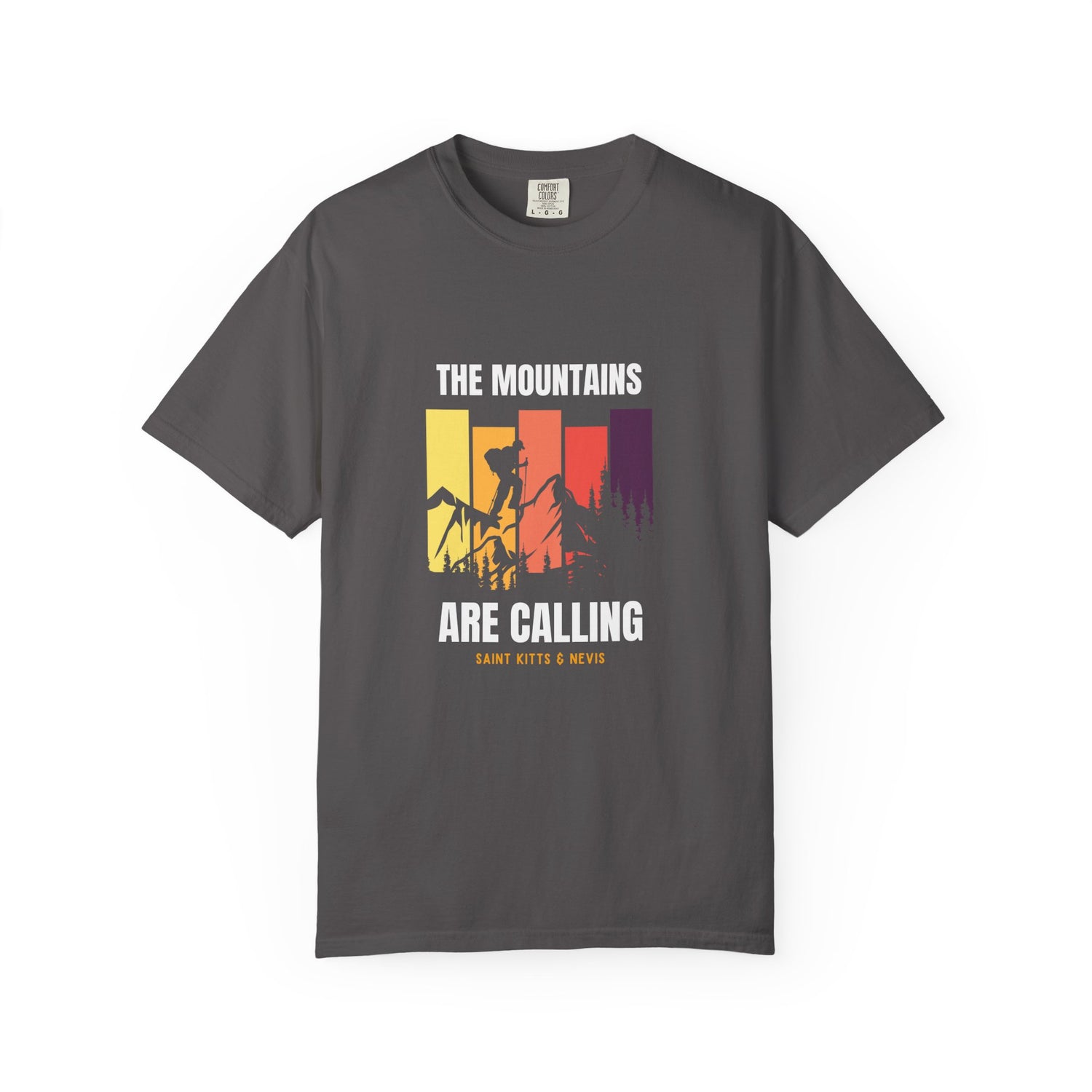 Saint Kitts & Nevis Adventure T-Shirt - Unisex Garment-Dyed Tee for Travel Enthusiasts