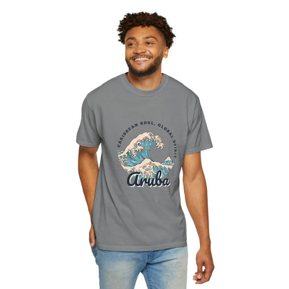 Caribbean Soul Unisex T-Shirt - Aruba Wave Design