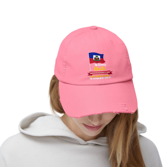 De Haitian Spirit Lives Unisex Hoed 