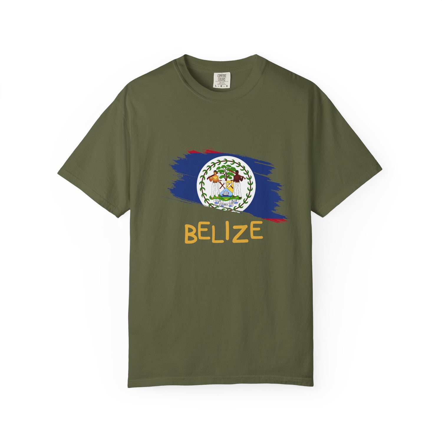 Belize Garment-Dyed Unisex T-Shirt | Casual Travel Tee