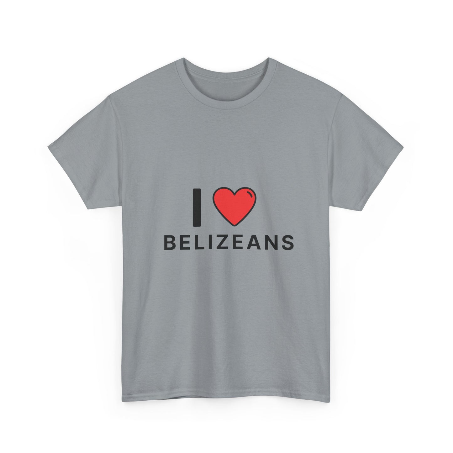 I Love Belizeans  Cotton T shirt