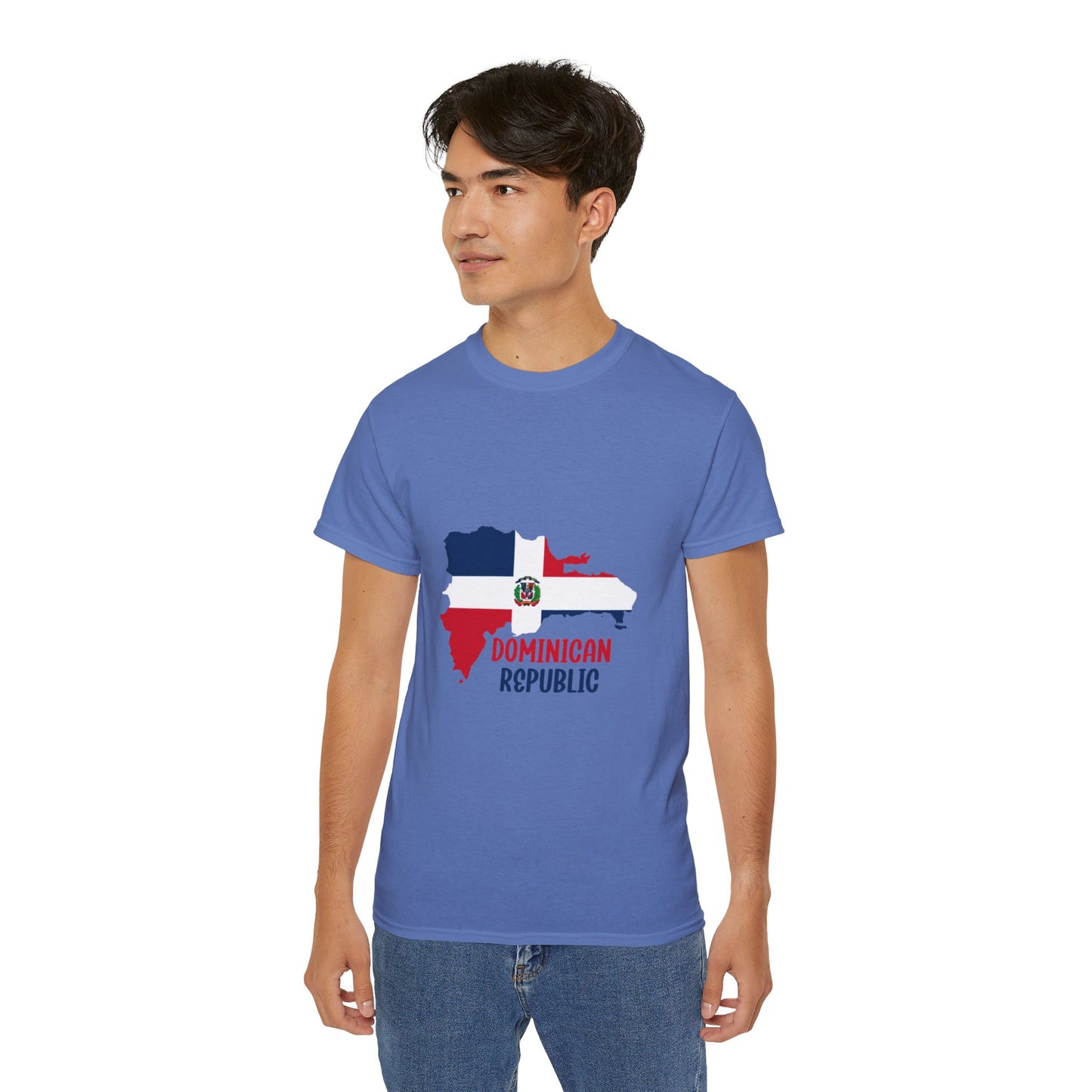 Dominican Republic Map Unisex Ultra Cotton Tee