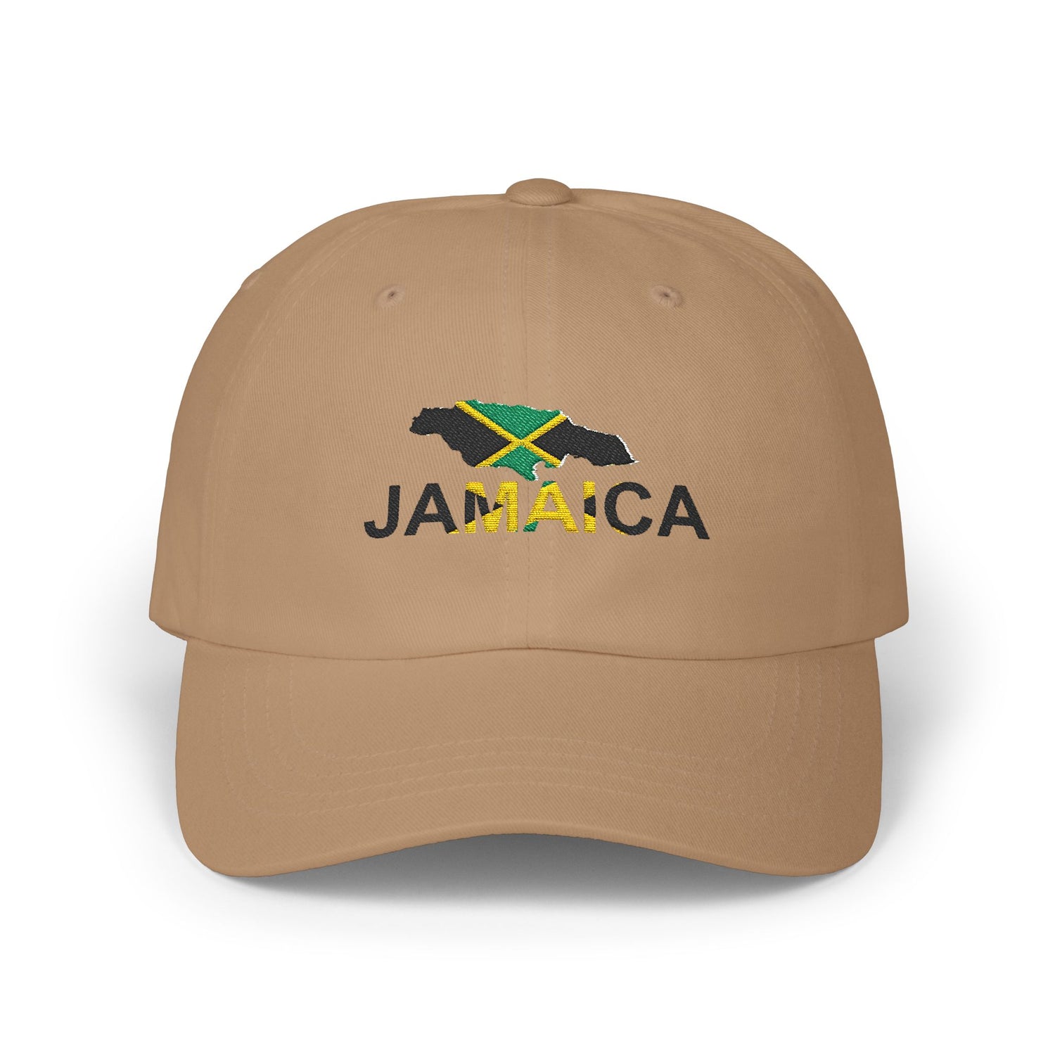 Jamaica Map Classic Dad Cap | Stylish Everyday Hat for Travel Lovers