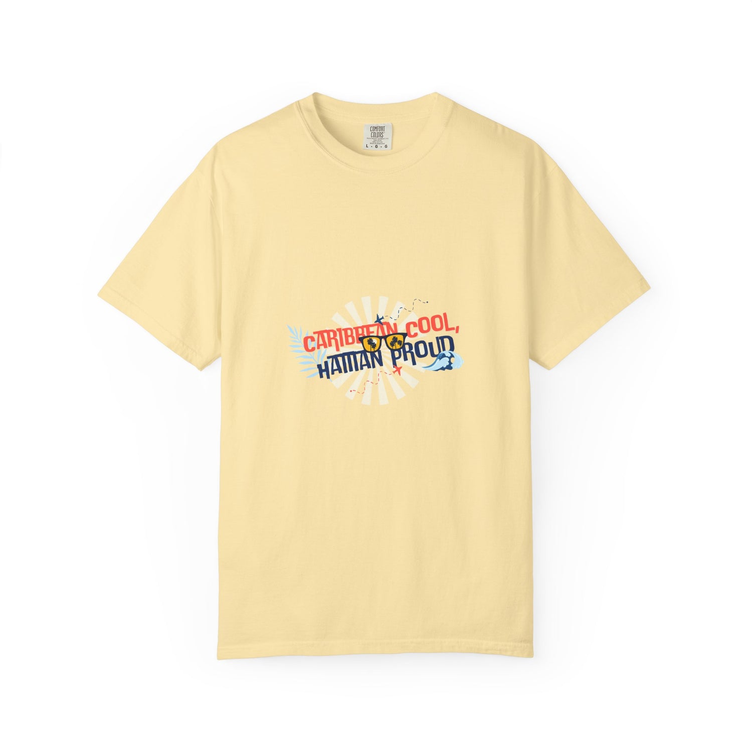 Caribbean Cool Unisex Garment-Dyed T-shirt - Haitian Proud