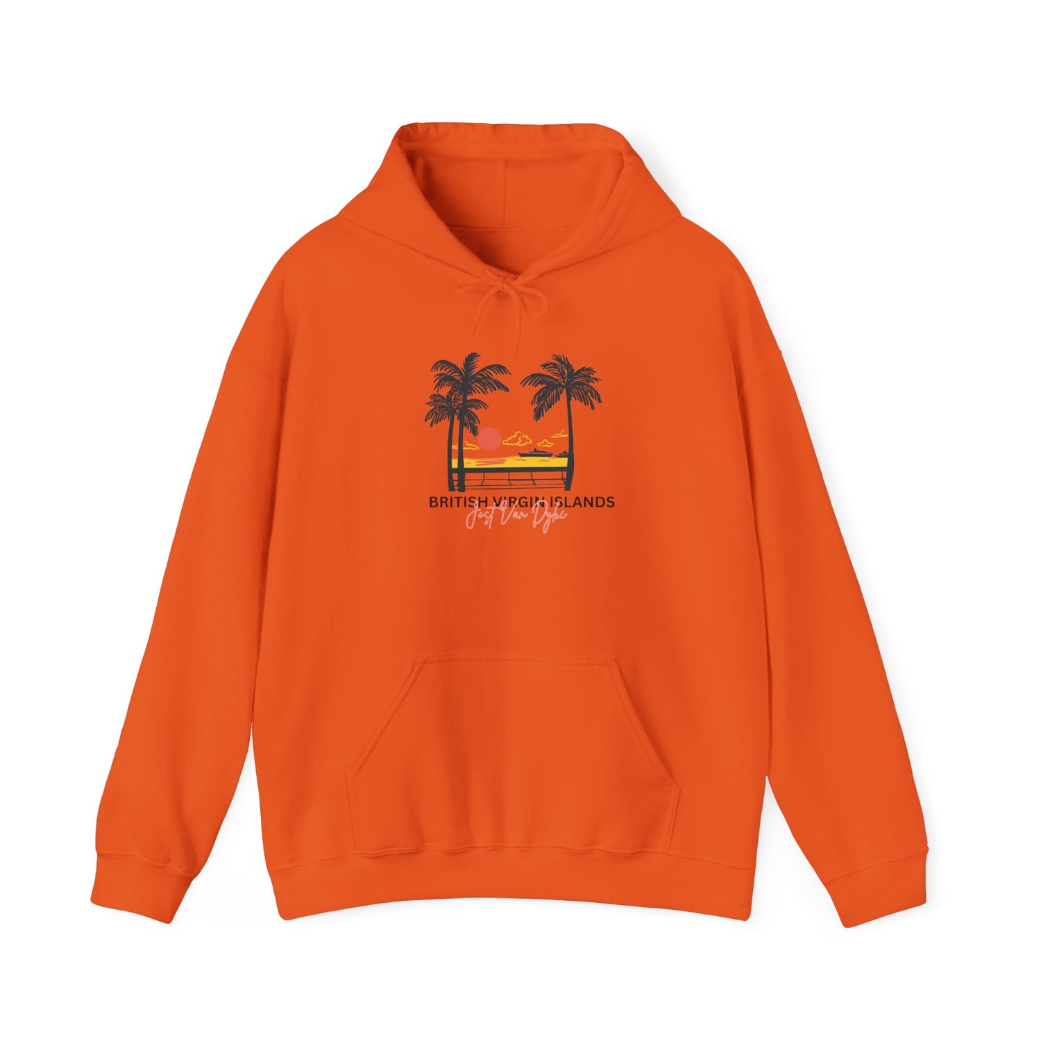 British Virgin Islands Sunset Hoodie - Unisex Heavy Blend™