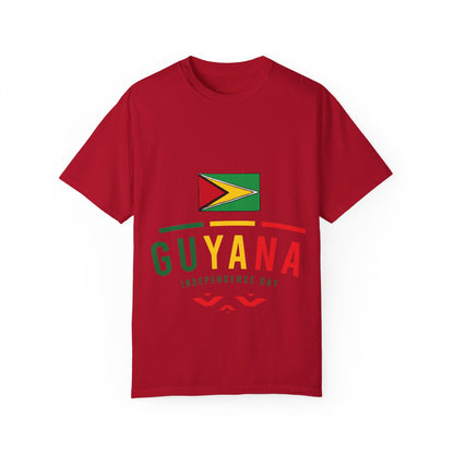 Guyana Independence Day Flag T-Shirt
