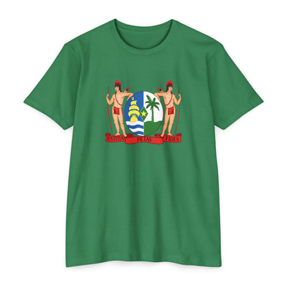 Suriname Coat of Arm Unisex CVC Jersey T-shirt