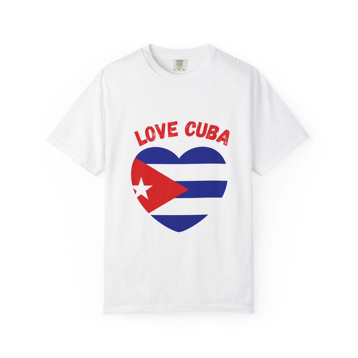 Love Cuba Unisex Garment-Dyed T-Shirt | Tropical Vibes Apparel