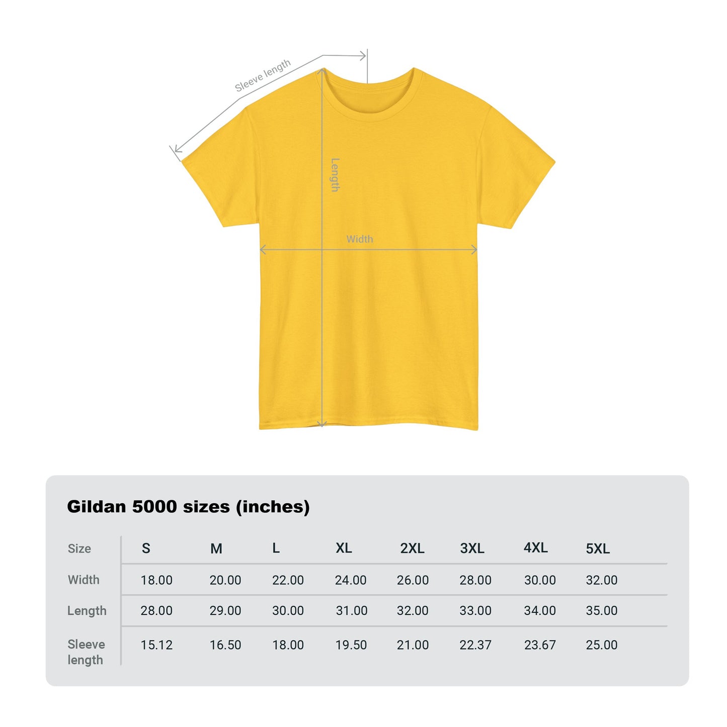 Unisex Zware Cuba Katoenen T-shirt