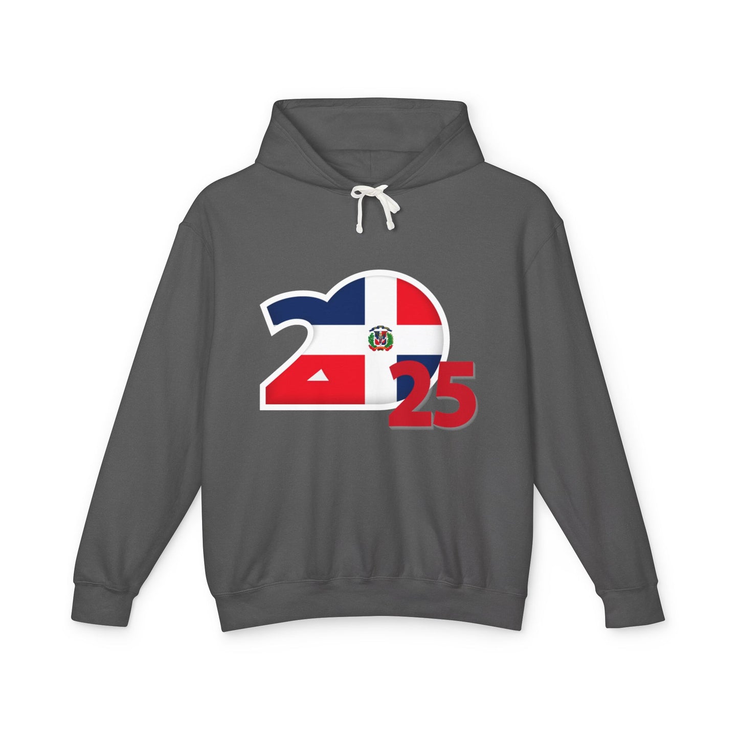 Dominican Republic 2025 Unisex Lightweight Hooded Sweatshirt