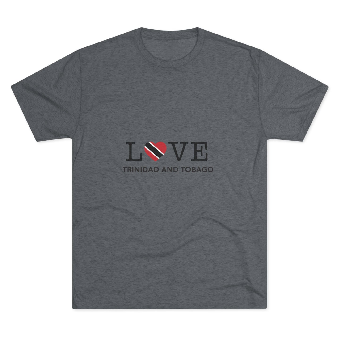 Trinidad and Tobago Heart Shaped Flag T-Shirt