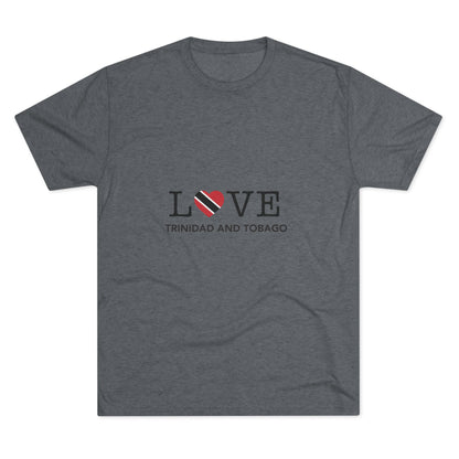 Trinidad and Tobago Heart Shaped Flag T-Shirt