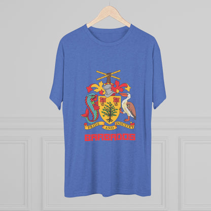 Barbados  Tri-Blend Crew T shirt