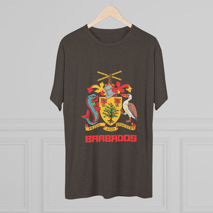Barbados  Tri-Blend Crew T shirt