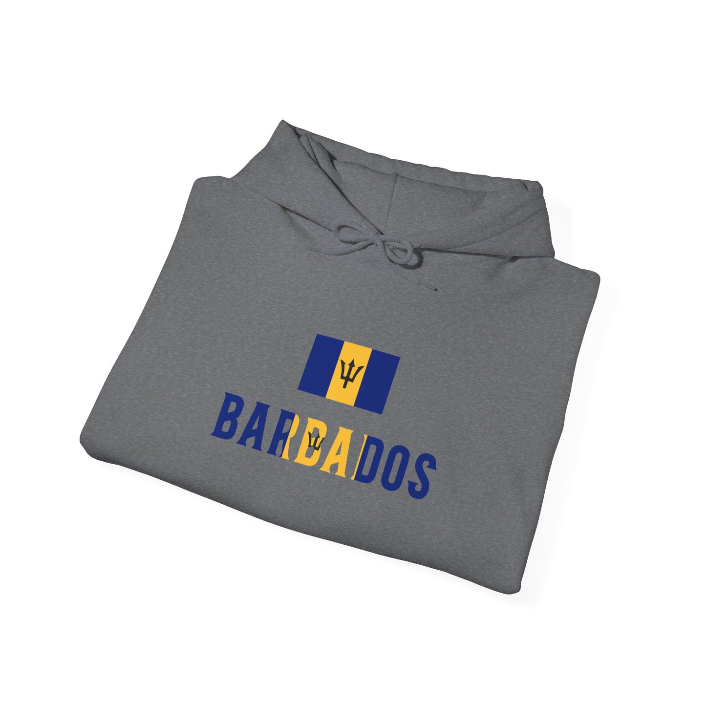 Barbados Flag Hooded Sweatshirt