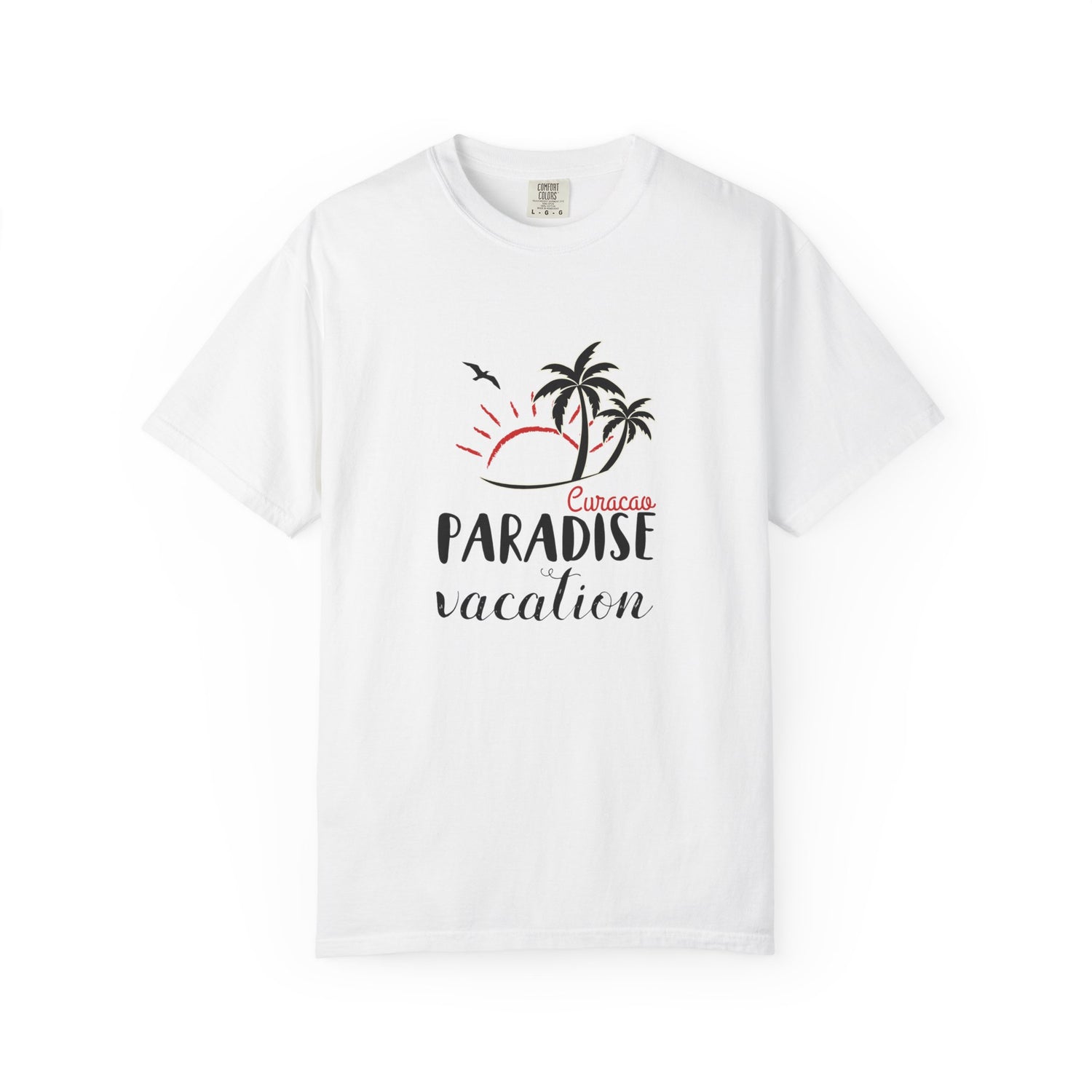 Curaçao Paradise Vacation T-Shirt - Unisex Garment-Dyed Tee