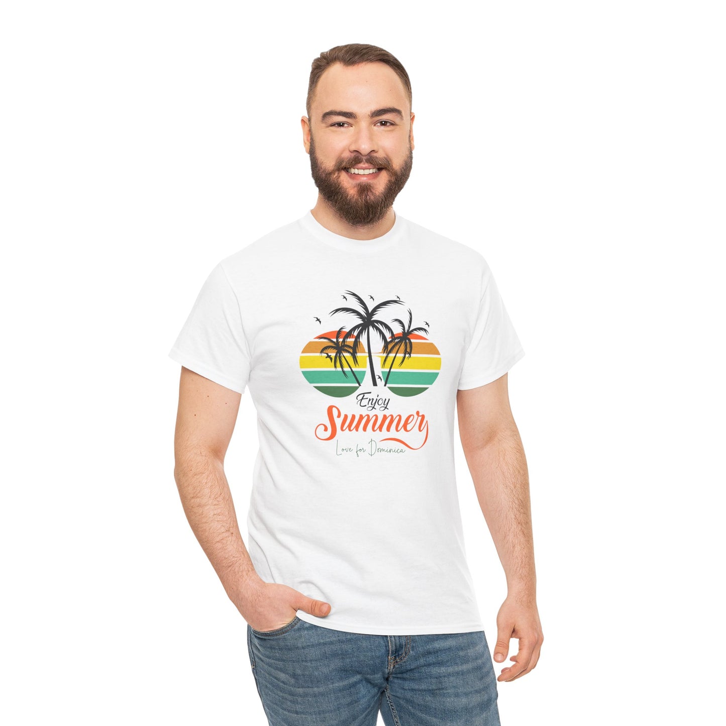 Unisex Heavy Dominica Cotton Tee