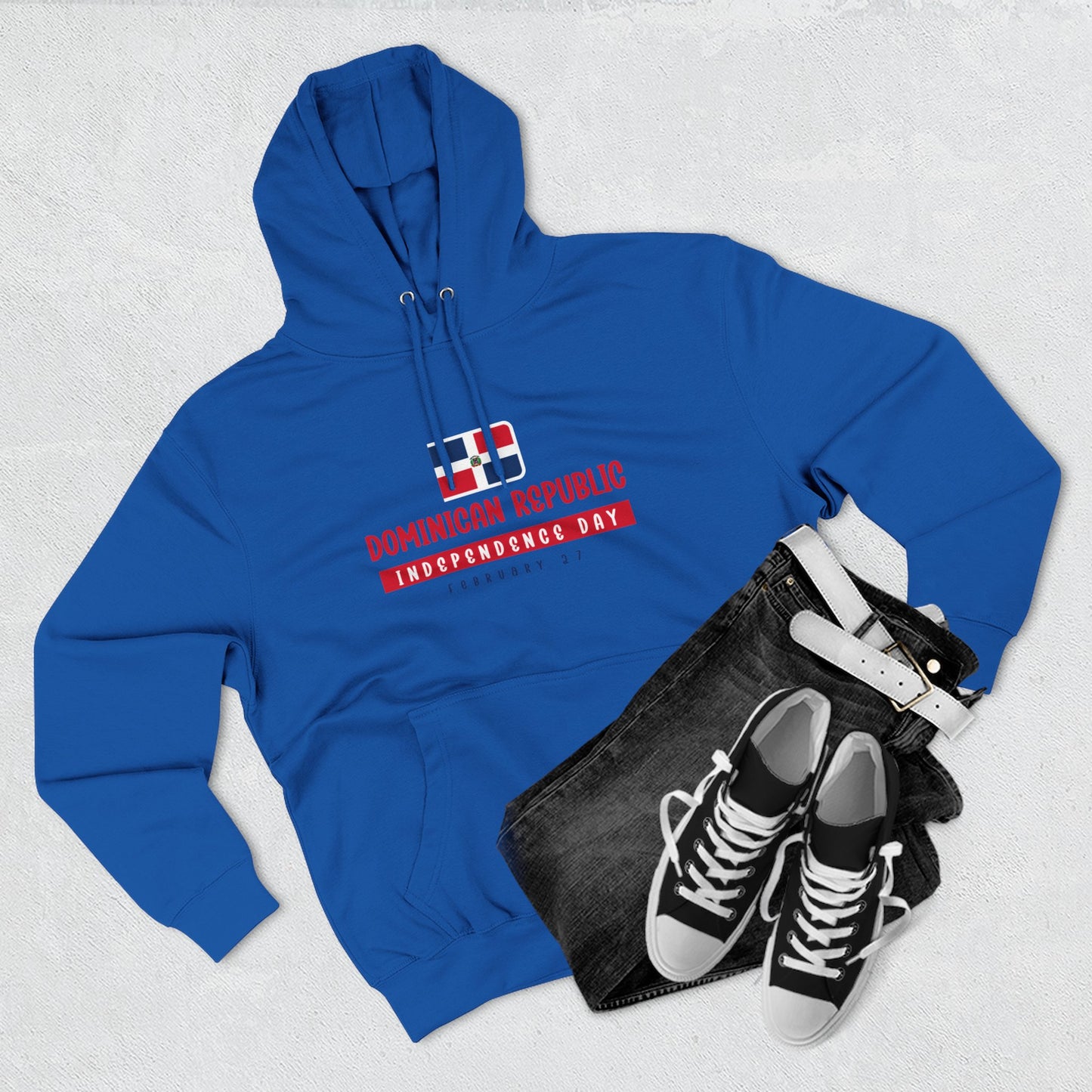 Dominican Republic Minimal Hoodie