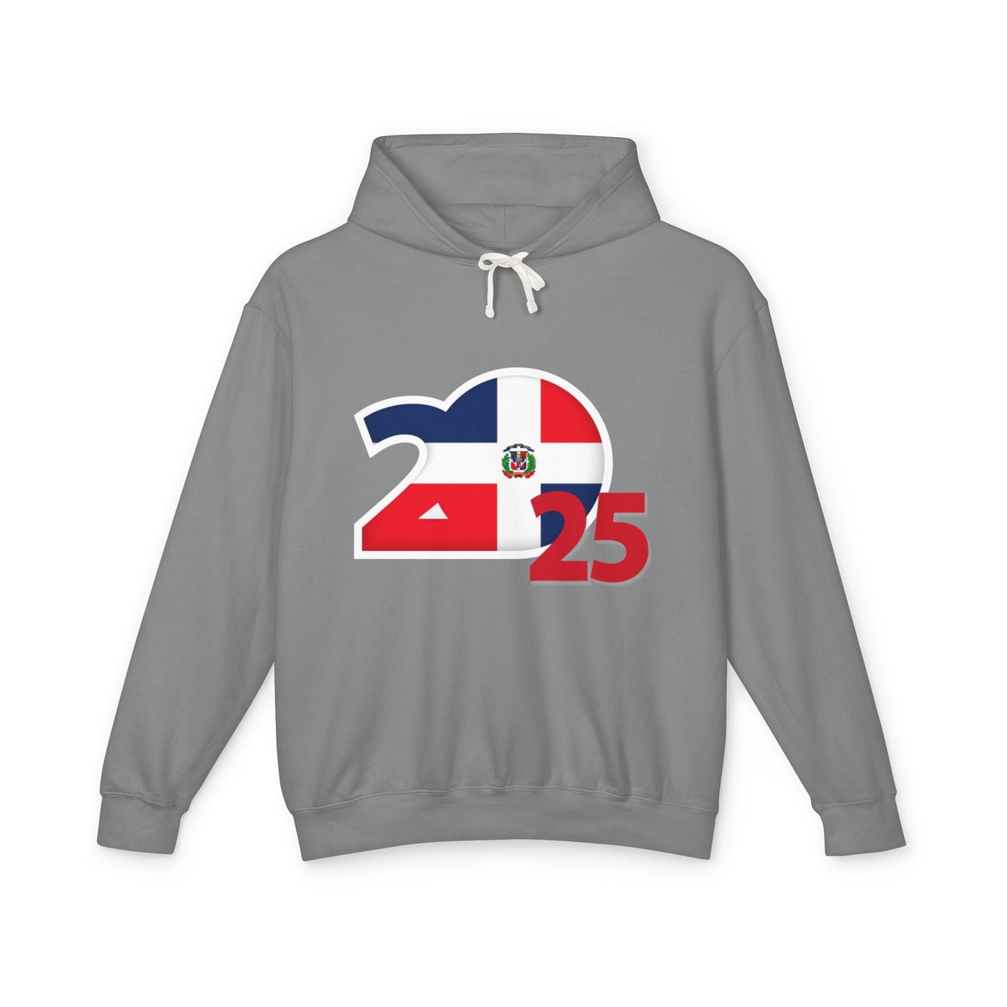 Dominican Republic 2025 Unisex Lightweight Hooded Sweatshirt