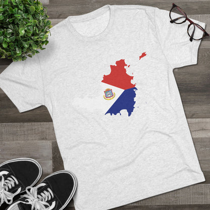 Sint Maarten  Tri-Blend Crew T- shirt