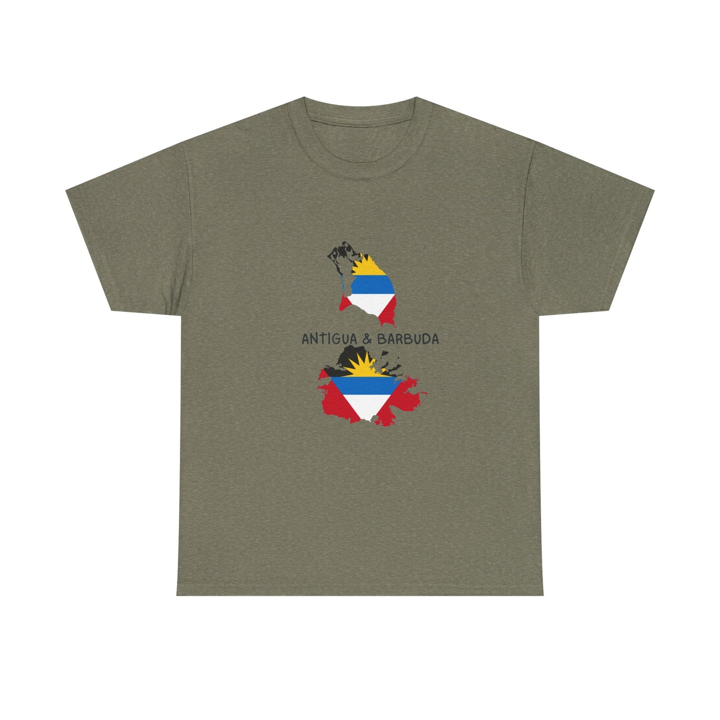 Antigua & Barbuda Unisex Heavy Cotton Shirt