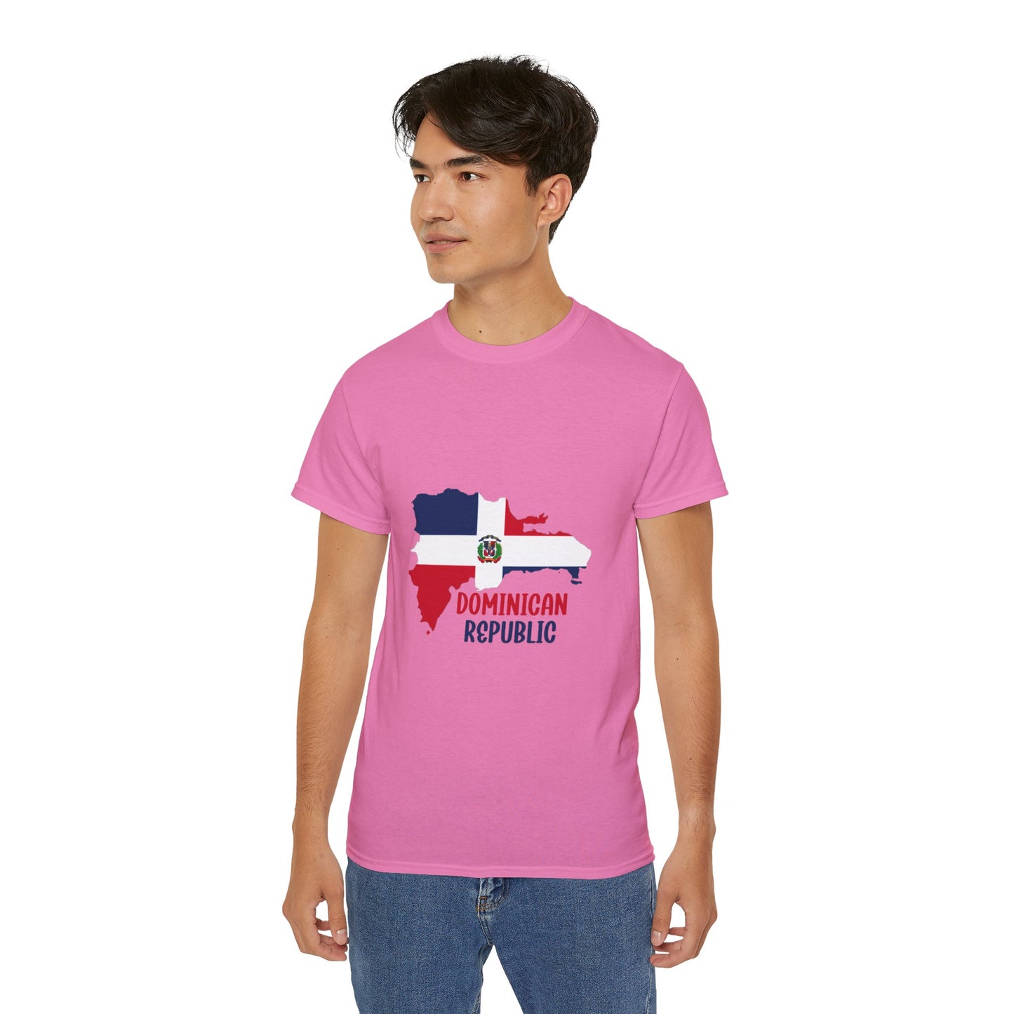 Dominican Republic Map Unisex Ultra Cotton Tee