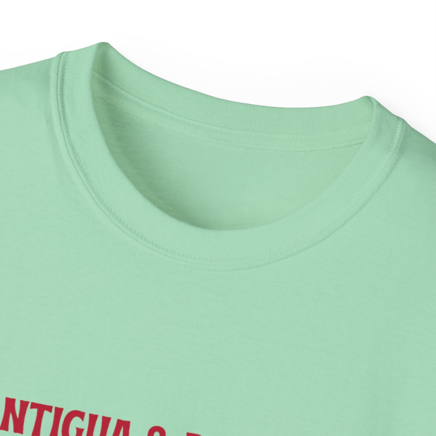 Antigua & Barbuda Vintage Graphic | Unisex Ultra Cotton T-Shirt | Retro Summer Style