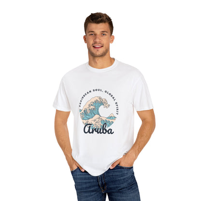 Caribbean Soul Unisex T-Shirt - Aruba Wave Design