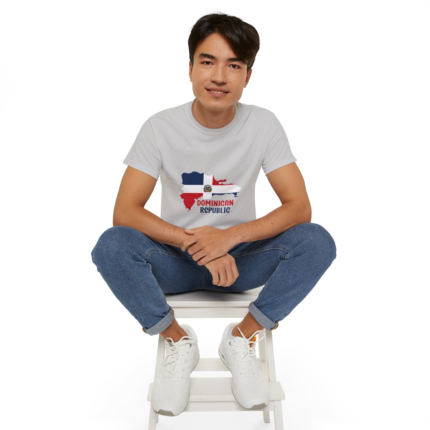 Dominican Republic Map Unisex Ultra Cotton Tee