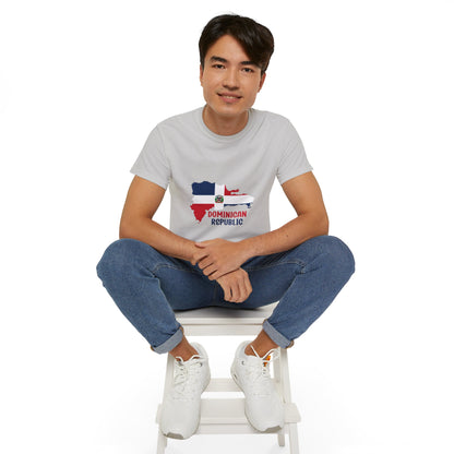 Dominican Republic Map Unisex Ultra Cotton Tee