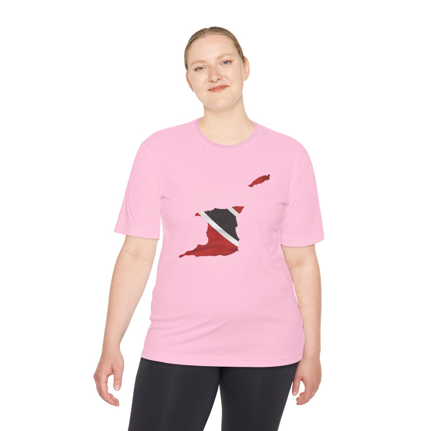 Trinidad and Tobago Map Unisex Moisture T-Shirt